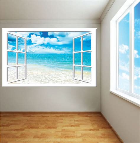 Ocean View Mural Decal View Wall Decal Murals Primedecals