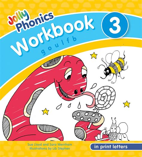 Jolly Phonics Workbook 3 In Print Letters American English Edition