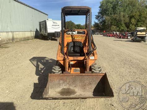 Case 1816c Skid Steer Sn 9652682 Canopy Jeff Martin Auctioneers Inc