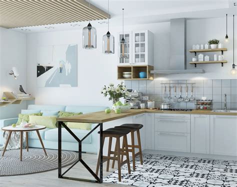 It is connected to the age of machination and is often referred to as that of the 1920s to 1950s. Scandinavian Style Kitchen: Interior Decoration and ...