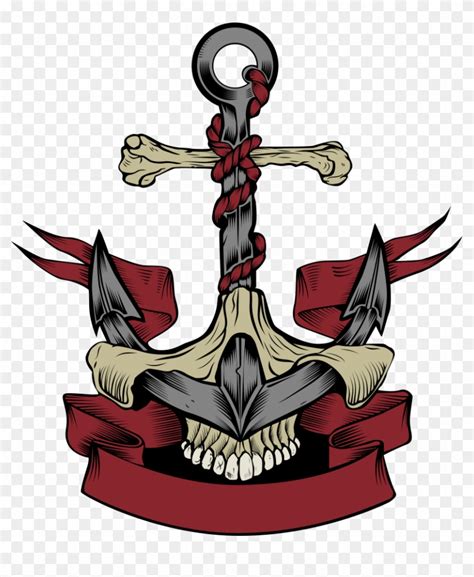Top foto kartun tengkorak keren. Calavera Vector Anchor Skull Euclidean Download Hq ...