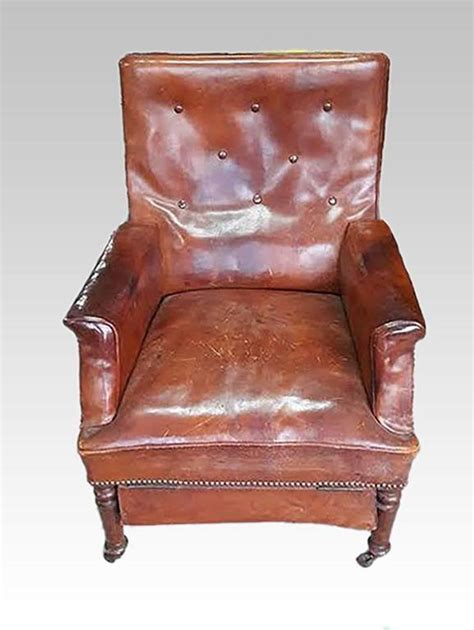Lift chairs and power recliner repair. French Leather Club Chair Reclining Armchair Recliner ...