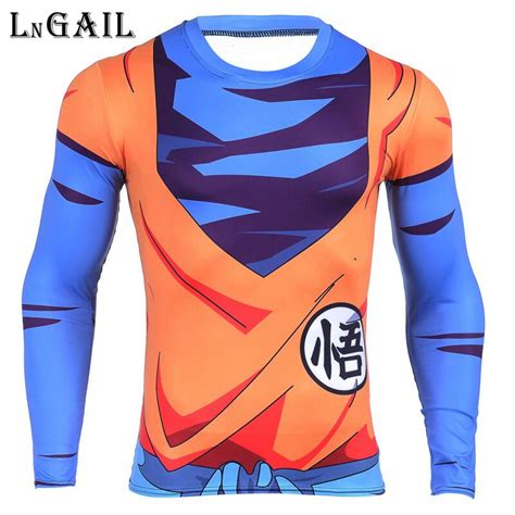 Newest Brand Dragon Ball Quick Dry T Shirt Goku Vegeta Men Armor 3d T Shirt Tops Fitness Tee
