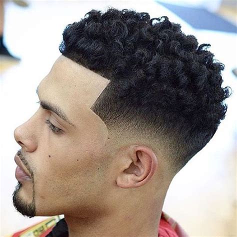 Amazing Curly Hair Black Men Fades Black Hairstyle