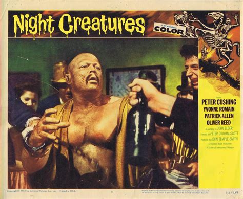 Night Creatures Aka Captain Clegg Lobby Card 8 Peter Cushing Hammer