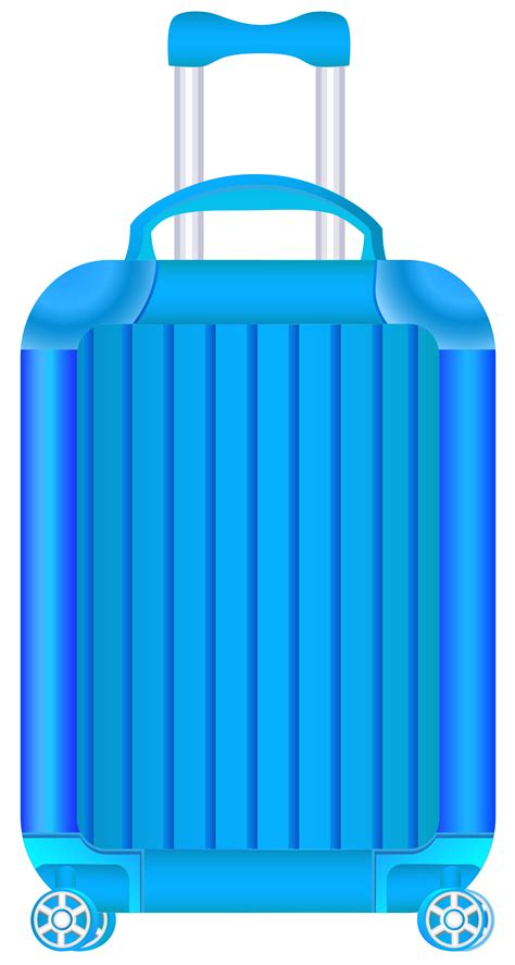 Blue Trolley Suitcase Png Clipart Image Gallery Yopriceville High