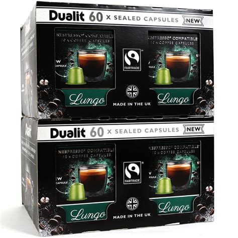 Romance and revival, now in its second edition, and coffee: Dualit Nespresso Compatible Lungo Espresso Coffee Pods ...