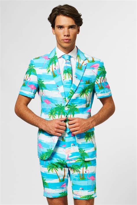 Summer Flaminguy Flamingo Suit Cool Suits Suits