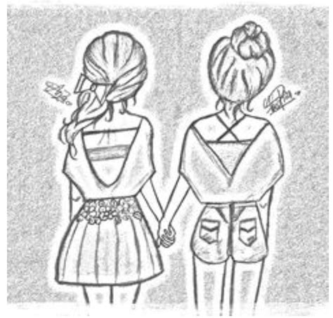 Desenhos para colorir tumblr bff. Pin de Lindi Elise em best friends | Desenhos tumblr para ...
