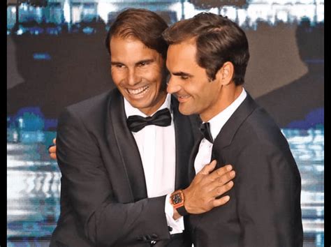 The Heart Of Friendship Rafael Nadal Gave Roger Federer A Collage Of