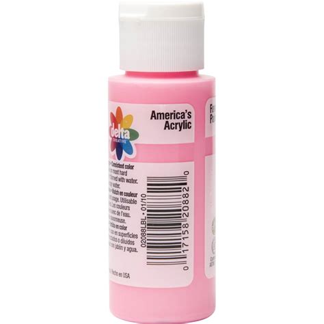 Shop Plaid Delta Ceramcoat Acrylic Paint Pretty Pink Oz