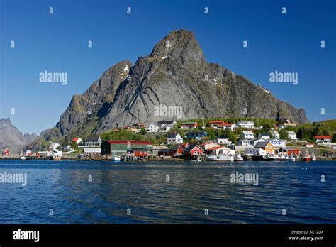 Reine Lofoten Islands Norway Europe Stock Photo Alamy