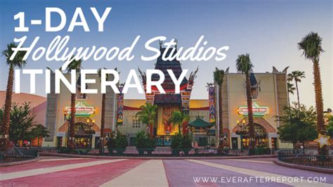 1 Day Hollywood Studios Itinerary