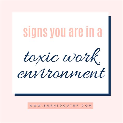 Signs Of A Toxic Work Environment In Healthcare
