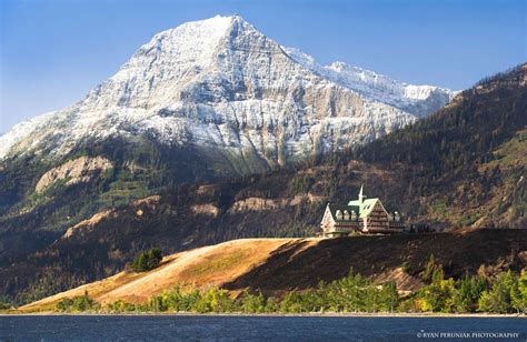 Waterton Lakes National Park After The Forest Fires Of 2017 But Still