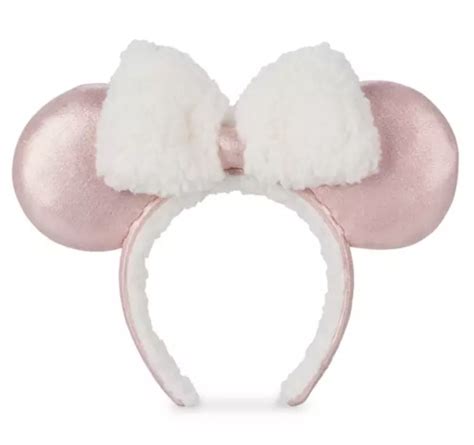 Disney Ears Headband Minnie Mouse Sherpa Winter