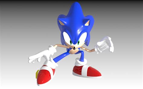 3d Model Sonic Rigging
