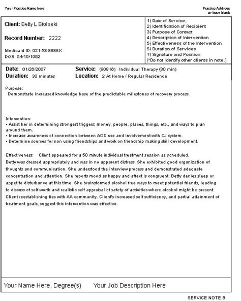 Format of note making for class. psychotherapy progress notes template - Google Search ...