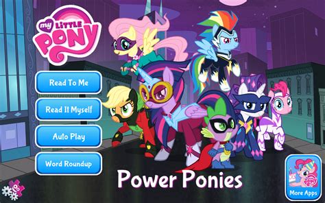 My Little Pony Power Poniesappstore For Android