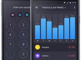Walle Finance App Android [History Week & Passcode Screens ...