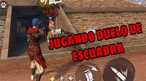 La pantalla de este celular es más grande, de 6.4 pulgadas. JUGANDO DUELO DE ESCUADRA 🔥FREE FIRE 🔥 - YouTube
