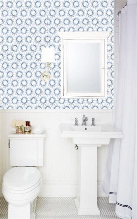 Items Similar To Removable Wallpaper Made In Usa Peel And Stick Self Adhesive Temporary Blue And