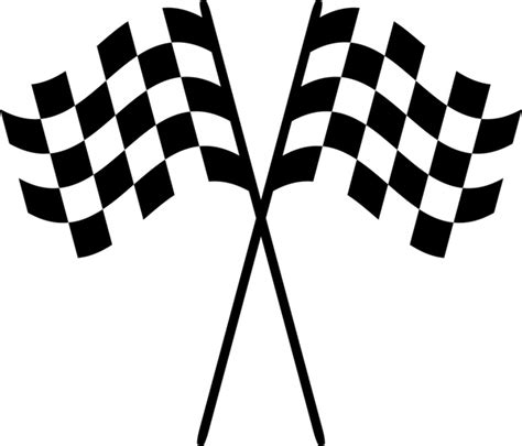 Download Racing checkered flags vector illustration Free vector in ...