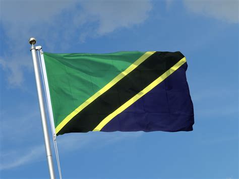 Tansania Flagge - Tansanische Fahne online kaufen - FlaggenPlatz.ch