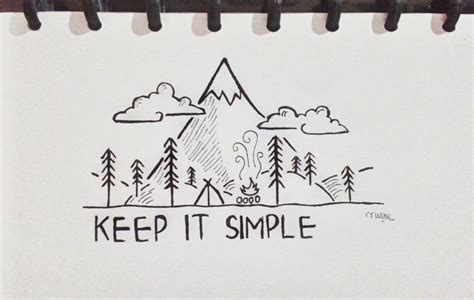 Keep It Simple V Cute Easy Drawings Easy Drawings Simple Art