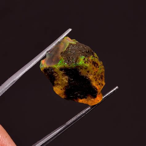 Awesome Yellow Fire Opal Rough Loose Gemstone 100 Natural Etsy