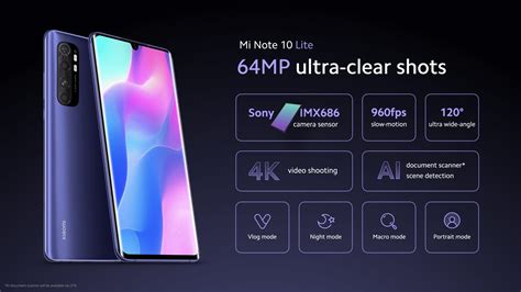 Xiaomi Mi Note 10 Lite Philippines Specs Price And Availability Jam