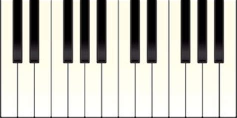 Klaviertastatur druckvorlage / als druckvorlage werden alle notwendigen unterlagen zur herstellung von druckformen in den verschiedenen druckverfahren bezeichnet. Klaviertastatur lang vektor abbildung. Illustration von ...