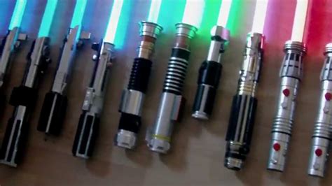 We know you always wanted one. Star Wars Force FX Lightsaber Collection - YouTube