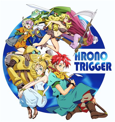 Lucca Ashtear Crono Marle Ayla Robo And 2 More Chrono Trigger