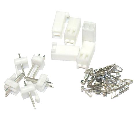 Molex 2 Pin Friction Lock Connector Set 5 Pack
