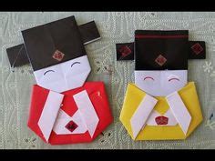 Chinese new year origami 可愛小財神爺 摺紙 … | Chinese New Year ...