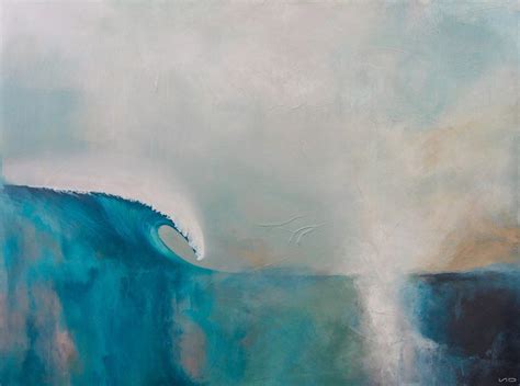Scott Denholm — Surf Artist Club Of The Waves Surf Art Painting