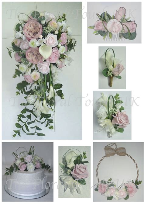 Depending on the size of your wedding party, this table could be exclusively bridesmaids and groomsmen (who should alternate around the table to keep that. Rustic Design Wedding Flowers - Shades of Pink Bridal ...