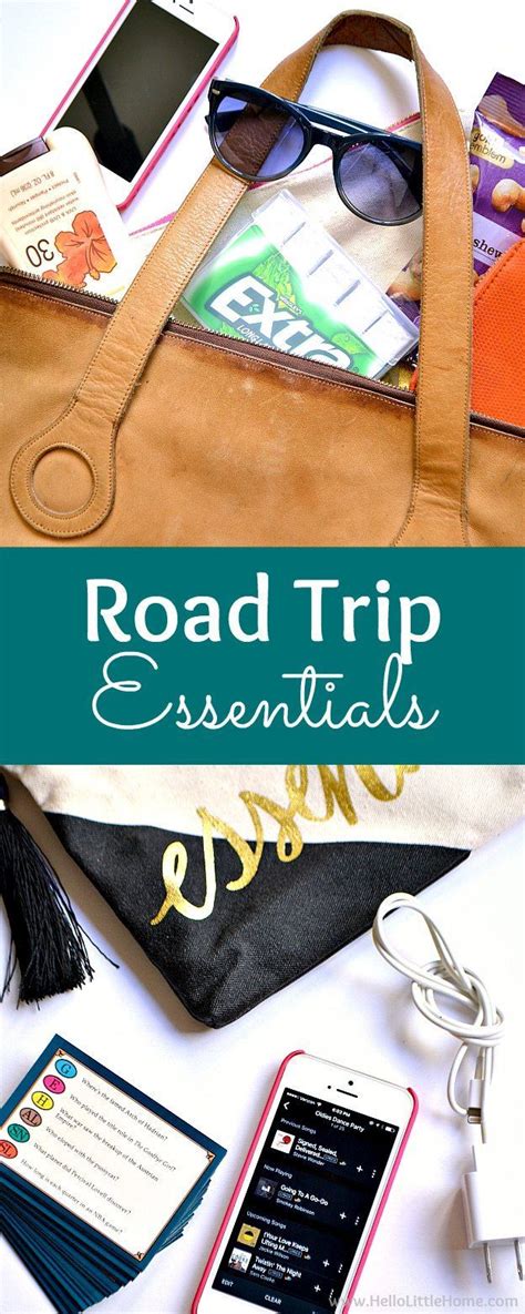 Road Trip Essentials This Checklist Has Everything You Need To Pack