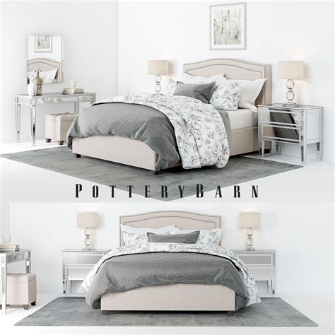 Shop beds, headboards, nightstands, and more that will add style to your room. Pottery Barn / Tamsen Bedroom Set with Decor | Pottery ...