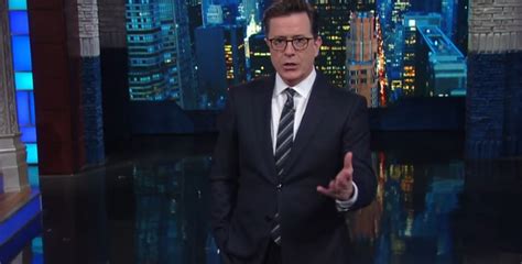 Stephen Colbert's Trump Sex Joke Provokes #FireColbert Twitter Storm