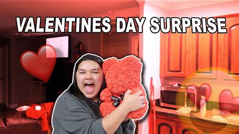 Surprising My Girlfriend For Valentines Day Youtube