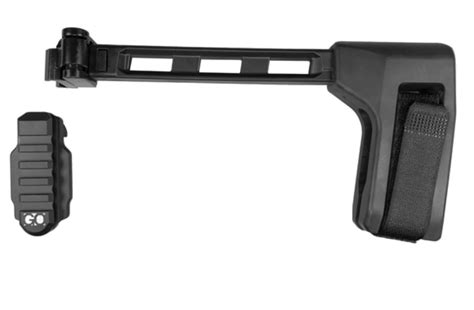 Sb Tactical Fs Folding Strut Brace With Stribog Brace Adapter Combo For Grand Power