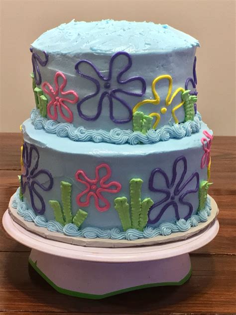 Spongebob Cake Spongebob Birthday Cake 25th Birthday Cakes 25th