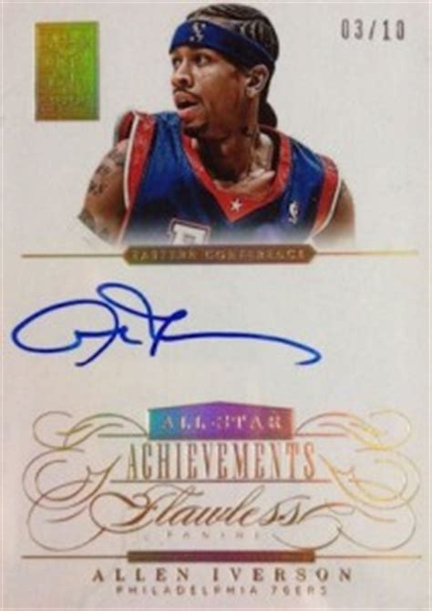 Compare prices below or click on the card you want for more values, historic prices, and card details. Top Allen Iverson Basketball Cards, Rookie Cards