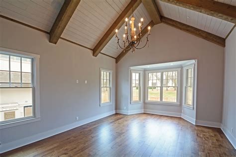 Check Out That Shiplap Vaulted Ceiling