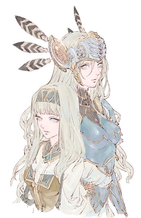Alicia And Silmeria Valkyrie Valkyrie Profile And More Drawn By Kazama Raita Danbooru