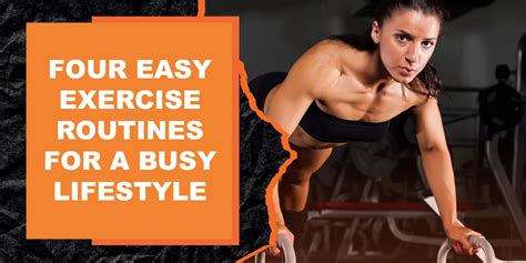 4 Easy Exercise Routines For A Busy Lifestyle Magma Fitness