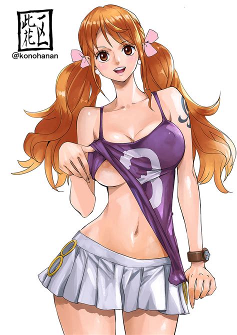 Nami One Piece Drawn By Konohana Danbooru