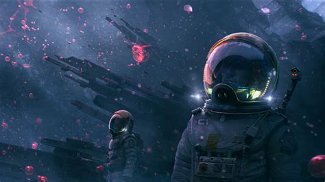 1920x1080201941 Two Astronaut In Unknown Planet 1920x1080201941